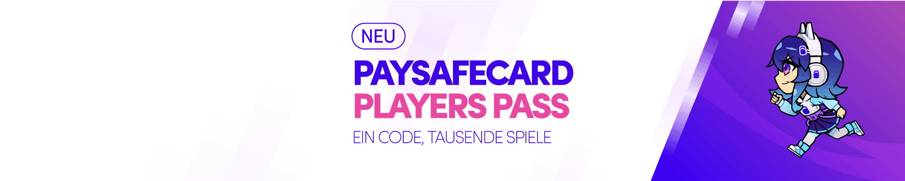 paysafecard Players Pass Header paysafecard Players Pass Header