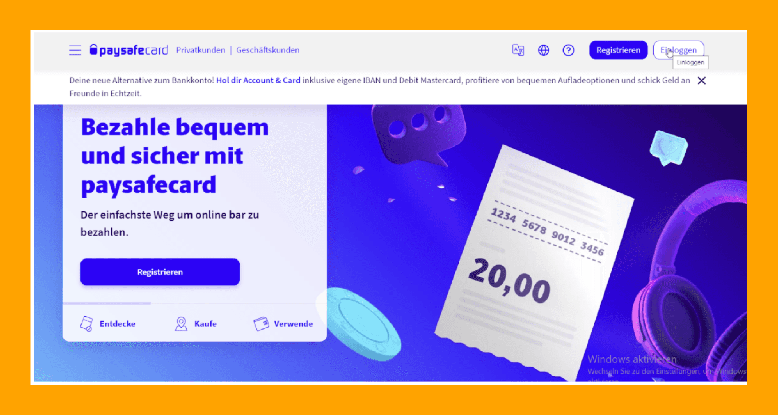 bezahle bequem und sicher mit paysafecard