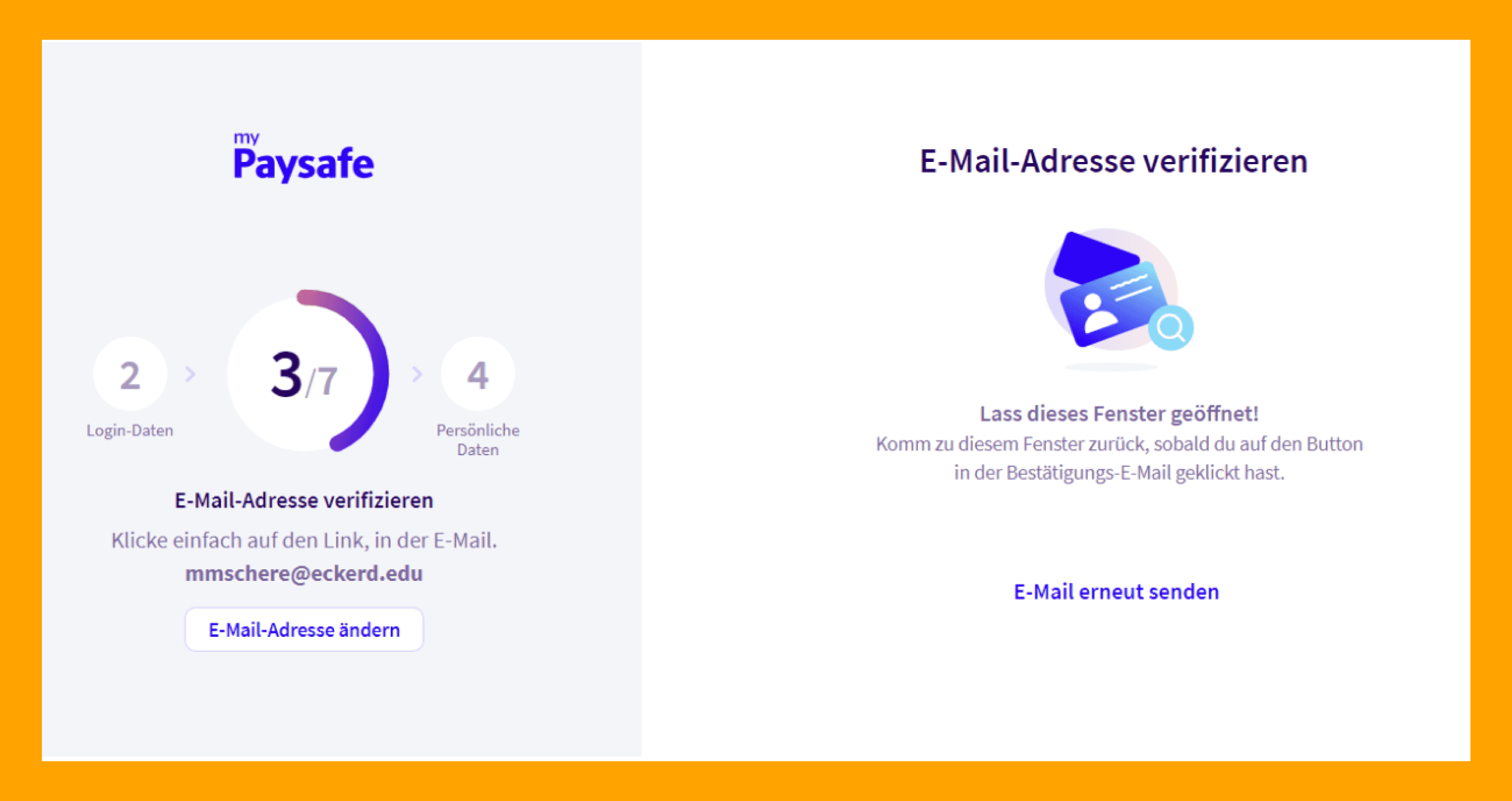 paysafecard konto einrichtung schritt 3